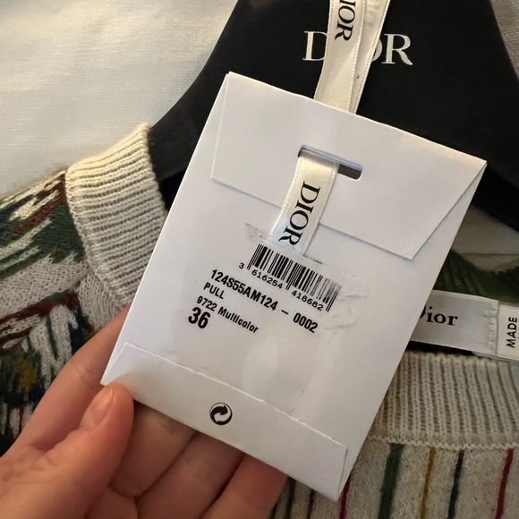 Dior Multicolor Men's Sweater - Picture 5 of 5